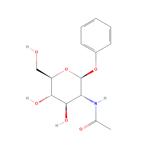 N-[(2S,3R,4R,5S,6R)-4,5-dihydroxy-6-(hydroxymethyl)-2-phenoxyoxan-3-yl]acetamide (CAS: 5574-80-1) - Related Chemical Product