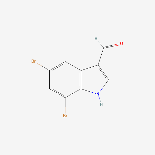 5,7-Dibromoindole-3-carboxaldehyde (CAS: 126811-14-1) - Related Chemical Product
