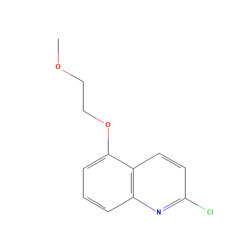 Quinoline, 2-chloro-5-(2-methoxyethoxy)- (CAS: 1186320-36-4) - Related Chemical Product