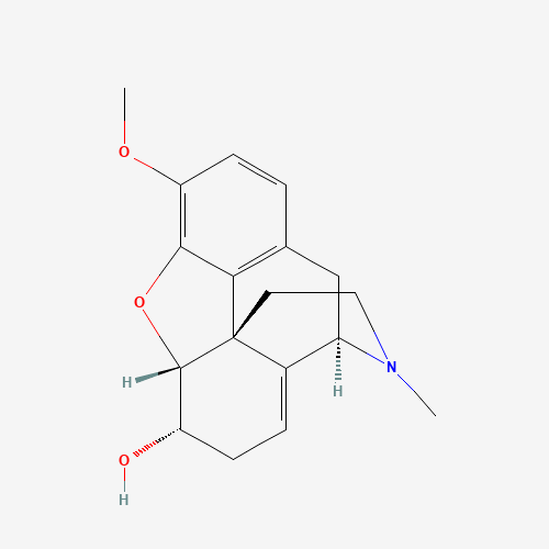 (4R,7S,7aR,12bS)-9-methoxy-3-methyl-2,4,6,7,7a,13-hexahydro-1H-4,12-methanobenzofuro[3,2-e]isoquinoline-7-ol (CAS: 467-14-1) - Related Chemical Product