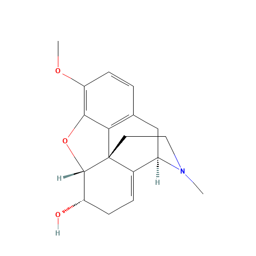 (4R,7S,7aR,12bS)-9-methoxy-3-methyl-2,4,6,7,7a,13-hexahydro-1H-4,12-methanobenzofuro[3,2-e]isoquinoline-7-ol (CAS: 467-14-1) - Related Chemical Product