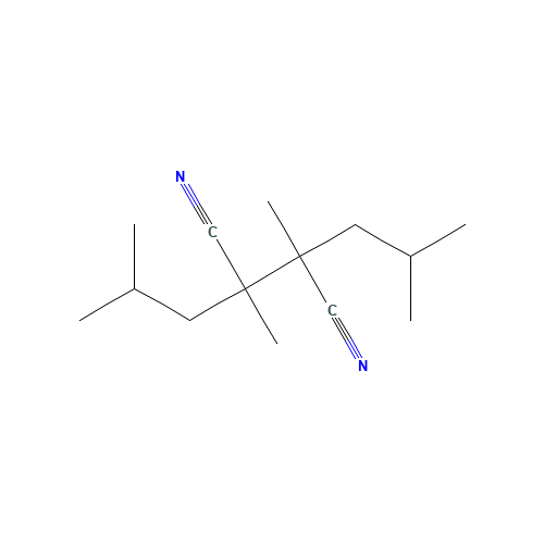 2,3-dimethyl-2,3-bis(2-methylpropyl)butanedinitrile (CAS: 80822-82-8) - Related Chemical Product