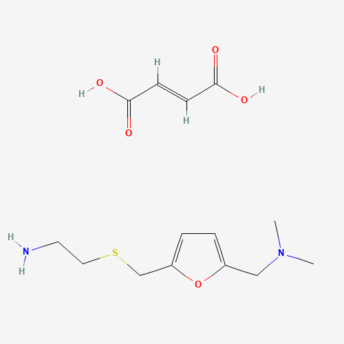 Ranitidine Related Compound A (5-[[(2-aminoethyl)thio]methyl]-N,N-dimethyl-2-furanmethanamine, hemifumarate salt) (CAS: 91224-69-0) - Related Chemical Product