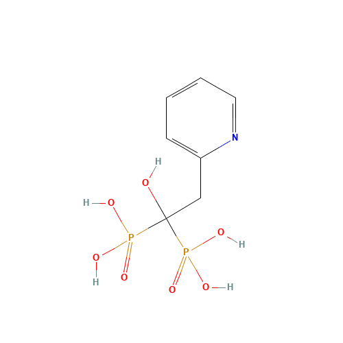 (1-hydroxy-1-phosphono-2-pyridin-2-ylethyl)phosphonic acid (CAS: 105462-23-5) - Related Chemical Product