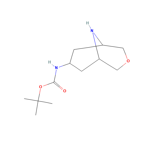 Carbamic acid, N-3-oxa-9-azabicyclo[3.3.1]non-7-yl-, 1,1-dimethylethyl ester (CAS: 198211-13-1) - Related Chemical Product