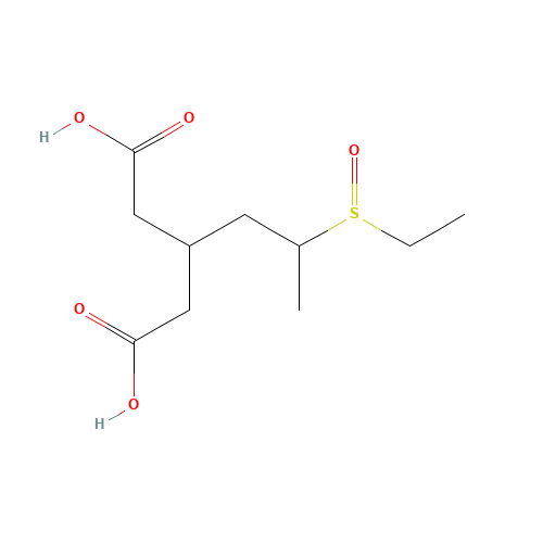 3-[(2RS)-2-(ethylsulfinyl)propyl]pentanedioic acid (CAS: 116007-24-0) - Related Chemical Product