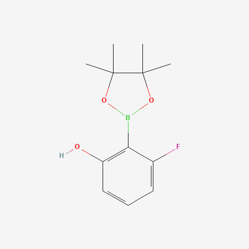 2-Fluoro-6-hydroxybenzeneboronic acid pinacol ester (CAS: 1534369-41-9) - Related Chemical Product