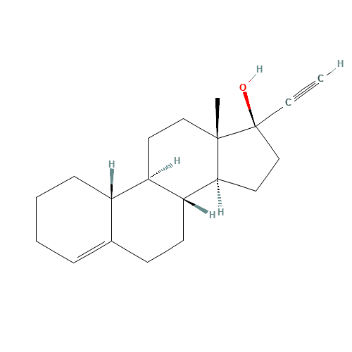 4-ESTREN-17-ALPHA-ETHYNYL-17-BETA-OL (CAS: 52-76-6) - Related Chemical Product