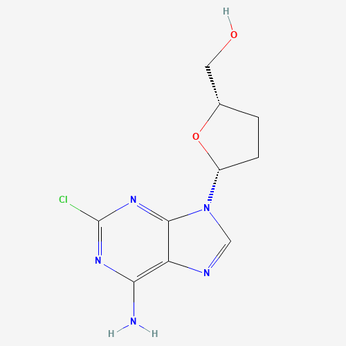 [(2S,5R)-5-(6-amino-2-chloropurin-9-yl)oxolan-2-yl]methanol (CAS: 114849-58-0) - Related Chemical Product