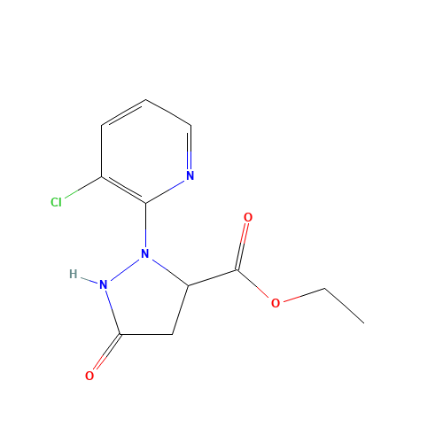ethyl 2-(3-chloropyridin-2-yl)-5-oxopyrazolidine-3-carboxylate (CAS: 500011-88-1) - Related Chemical Product