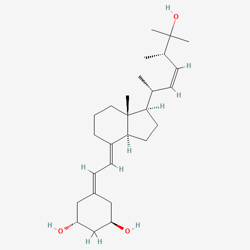 (1R,3R)-5-(2-((1R,3aS,7aR,E)-1-((2R,5S,Z)-6-hydroxy- 5,6-dimethylhept-3-en-2-yl)-7a-methyloctahydro-4H- inden-4-ylidene)ethylidene)cyclohexane-1,3-diol (CAS: 1884139-61-0) - Related Chemical Product