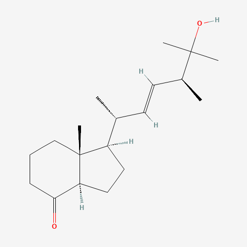(1R,3aR,7aR)-1-[(E,2R,5S)-6-hydroxy-5,6-dimethylhept-3-en-2-yl]-7a-methyl-2,3,3a,5,6,7-hexahydro-1H-inden-4-one (CAS: 95716-68-0) - Related Chemical Product