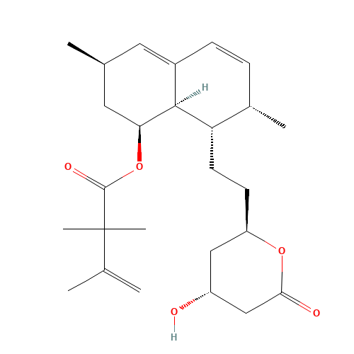 [(1S,3R,7S,8S,8aR)-8-[2-[(2R,4R)-4-hydroxy-6-oxooxan-2-yl]ethyl]-3,7-dimethyl-1,2,3,7,8,8a-hexahydronaphthalen-1-yl] 2,2,3-trimethylbut-3-enoate (CAS: 79902-62-8) - Related Chemical Product
