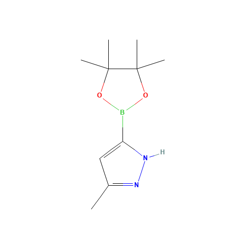 3-METHYL-5-(4,4,5,5-TETRAMETHYL-1,3,2-DIOXABOROLAN-2-YL)-1H-PYRAZOLE (CAS: 1888441-67-5) - Related Chemical Product