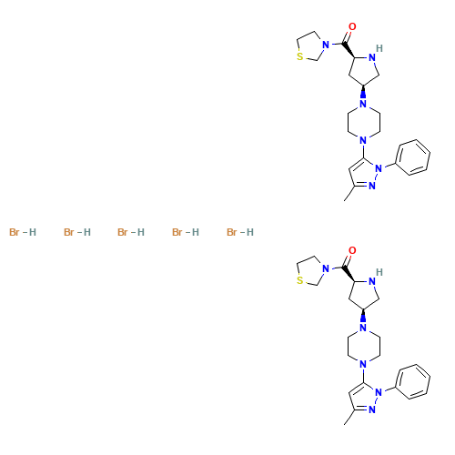 Teneligliptin hydrobromide (CAS: 906093-29-6) - Related Chemical Product