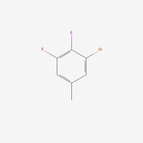 3-Bromo-4,5-difluorotoluene (CAS: 1143502-74-2) - Chemical Structure and Molecular Formula 