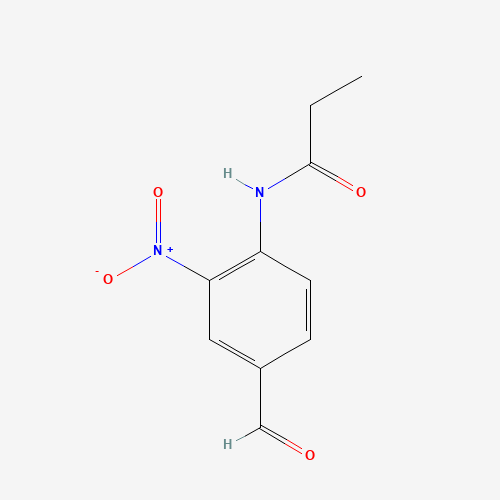N-(4-formyl-2-nitrophenyl)propionamide (CAS: 569667-80-7) - Related Chemical Product
