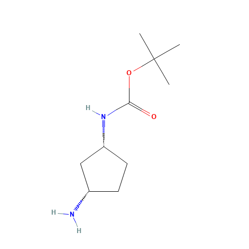 tert-butyl N-[(1R,3S)-3-aminocyclopentyl]carbamate (CAS: 774212-81-6) - Related Chemical Product