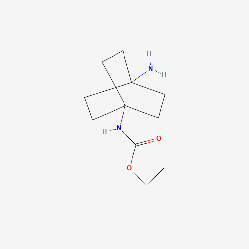 tert-butyl N-(1-amino-4-bicyclo[2.2.2]octanyl)carbamate (CAS: 1630906-54-5) - Related Chemical Product