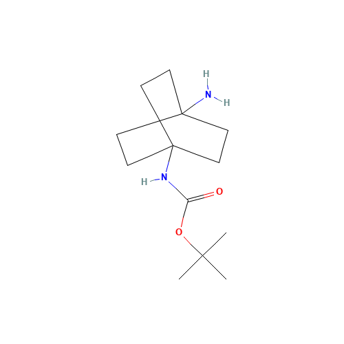 tert-butyl N-(1-amino-4-bicyclo[2.2.2]octanyl)carbamate (CAS: 1630906-54-5) - Related Chemical Product