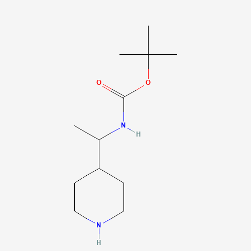 tert-butyl N-(1-piperidin-4-ylethyl)carbamate (CAS: 863560-23-0) - Related Chemical Product