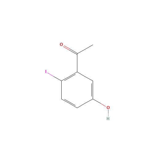 1-(5-Hydroxy-2-iodo-phenyl)-ethanone (CAS: 1823059-26-2) - Related Chemical Product