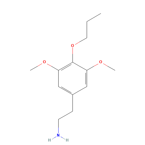 3,5-Dimethoxy-4-propoxybenzeneethanaminium (CAS: 39201-78-0) - Related Chemical Product