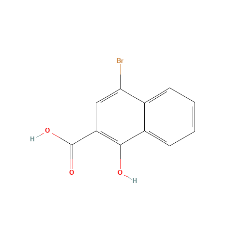 4-bromo-1-hydroxynaphthalene-2-carboxylic acid (CAS: 5813-37-6) - Related Chemical Product
