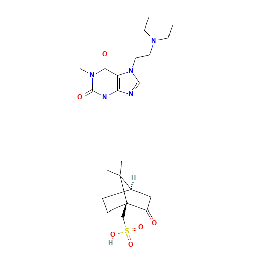Etamiphylline camsylate (CAS: 19326-29-5) - Related Chemical Product