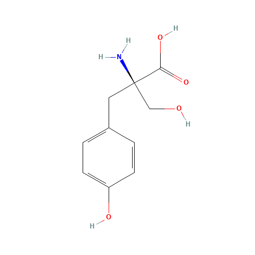 (+)-ALPHA-HYDROXYMETHYL TYROSINE (CAS: 69980-45-6) - Related Chemical Product