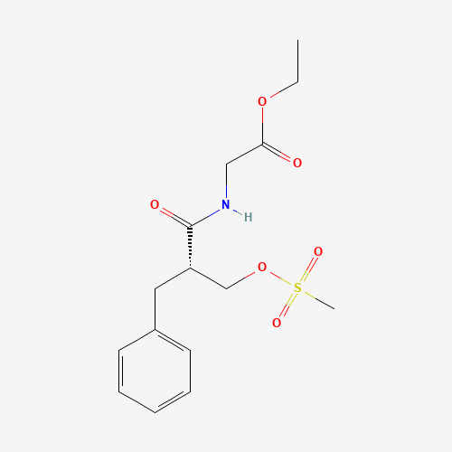 ethyl 2-[[(2S)-2-benzyl-3-methylsulfonyloxypropanoyl]amino]acetate (CAS: 1314751-85-3) - Related Chemical Product