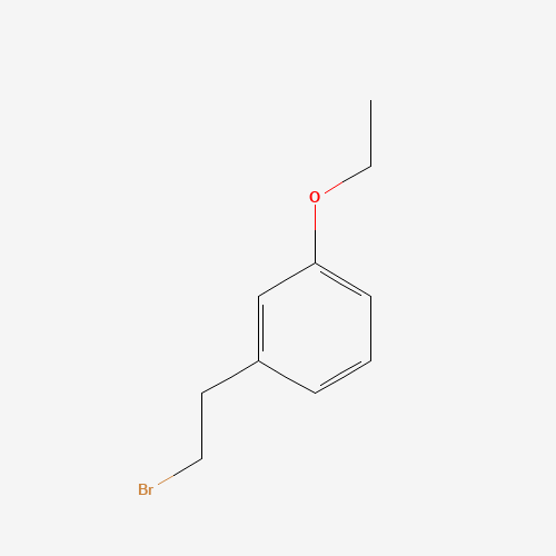 1-(2-bromoethyl)-3-ethoxybenzene (CAS: 1342391-53-0) - Chemical Structure and Molecular Formula 