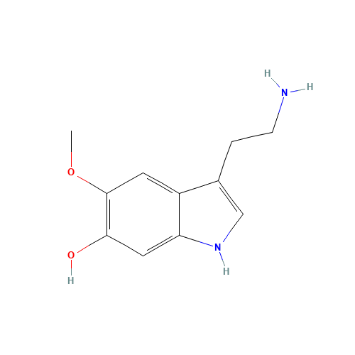 3-(2-Aminoethyl)-5-methoxy-1H-indol-6-ol (CAS: 2426-82-6) - Related Chemical Product