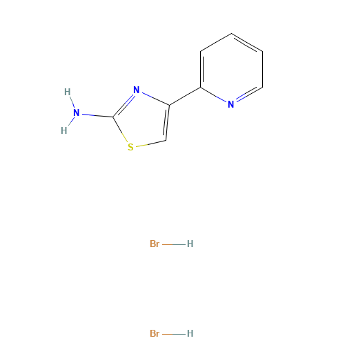 4-pyridin-2-yl-1,3-thiazol-2-amine:dihydrobromide (CAS: 1147231-34-2) - Related Chemical Product