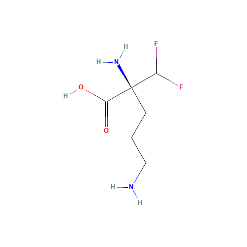 H-DL-(ALPHA-DIFLUOROMETHYL)ORN-OH (CAS: 66640-93-5) - Related Chemical Product
