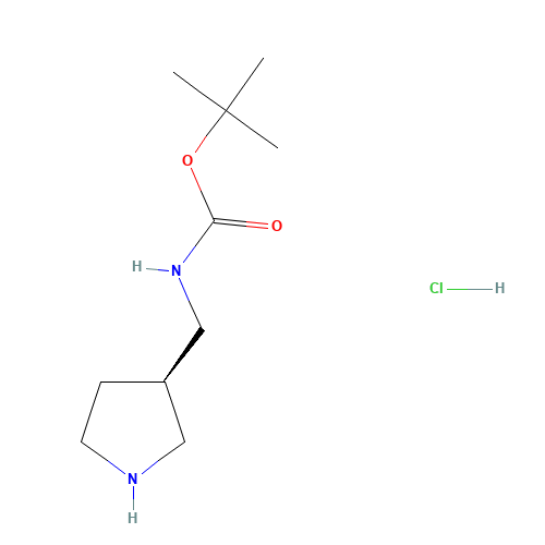 R-3-(BOC-AMINOMETHYL)-PYRROLIDINE-HCl (CAS: 1217858-20-2) - Related Chemical Product
