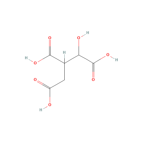 3-carboxy-2,3-dideoxy-1-hydroxypropan-1,2,3-tricarboxylic acid (CAS: 320-77-4) - Related Chemical Product