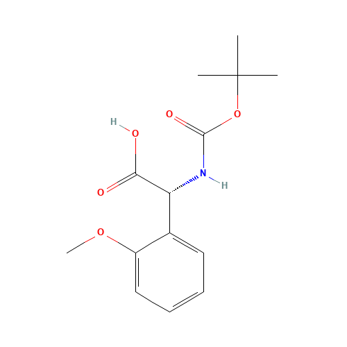 (2R)-2-(2-methoxyphenyl)-2-[(2-methylpropan-2-yl)oxycarbonylamino]acetic acid (CAS: 1217786-73-6) - Related Chemical Product