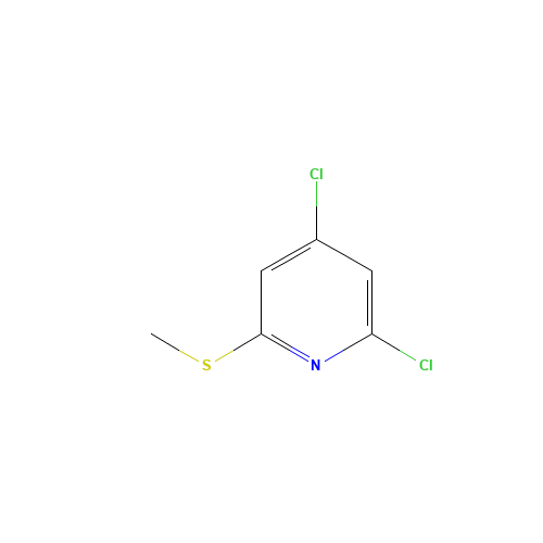 2,4-Dichloro-6-(methylsulfanyl)pyridine (CAS: 86634-72-2) - Related Chemical Product