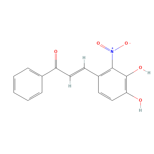 3-(3,4-Dihydroxy-2-nitrophenyl)-1-phenyl-2-propen-1-one (CAS: 150404-10-7) - Related Chemical Product
