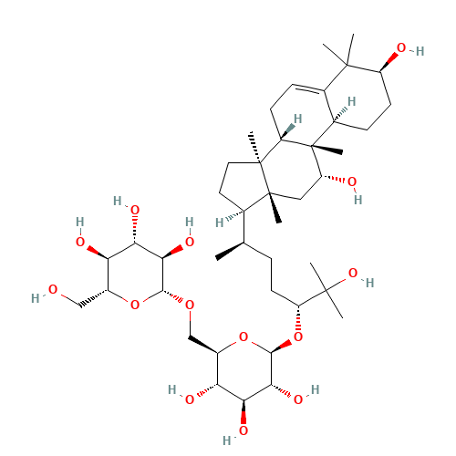 Mogroside II-A1 (CAS: 88901-44-4) - Chemical Structure and Molecular Formula 