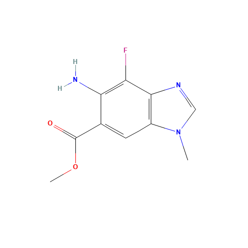 methyl 5-amino-4-fluoro-1-methyl-1H-1,3-benzodiazole-6-carboxylate (CAS: 918321-20-7) - Related Chemical Product