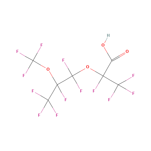 2-[2-(Trifluoromethoxy)hexafluoropropoxy]tetrafluoropropanoic acid (CAS: 2479-73-4) - Related Chemical Product