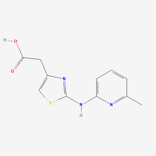 {2-[(6-Methylpyridin-2-yl)amino]-1,3-thiazol-4-yl}acetic acid (CAS: 1283109-29-4) - Related Chemical Product