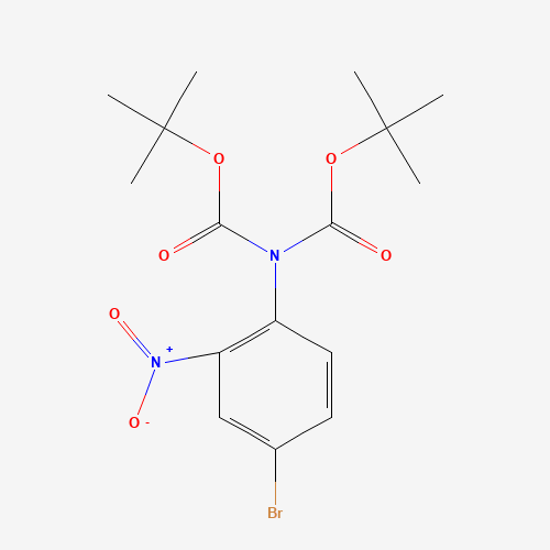 DI-Tert-butyl 4-bromo-2-nitrophenyliminodicarbonate (CAS: 1228392-59-3) - Related Chemical Product
