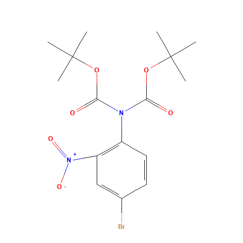 DI-Tert-butyl 4-bromo-2-nitrophenyliminodicarbonate (CAS: 1228392-59-3) - Related Chemical Product