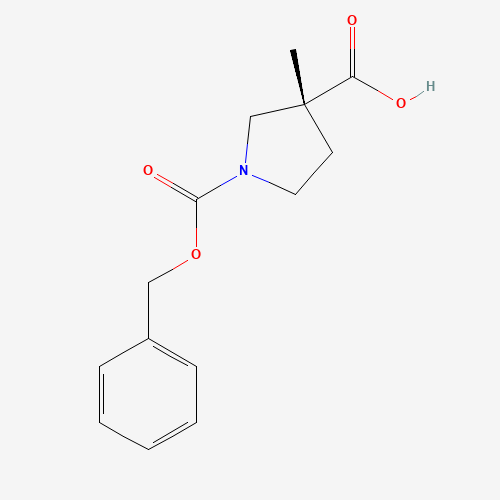 (R)-3-Methyl-pyrrolidine-1,3-dicarboxylic acid 1-benzyl ester (CAS: 1412254-17-1) - Related Chemical Product