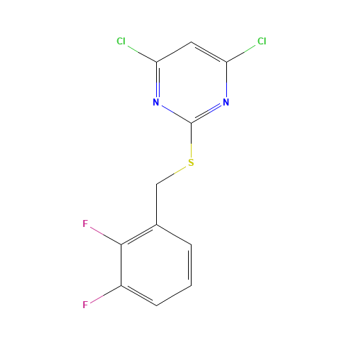 4,6-Dichloro-2-((2,3-difluorobenzyl)thio)pyrimidine (CAS: 654073-29-7) - Related Chemical Product