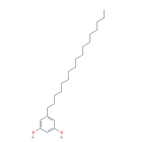 5-Heptadecylbenzene-1,3-diol (CAS: 41442-57-3) - Related Chemical Product