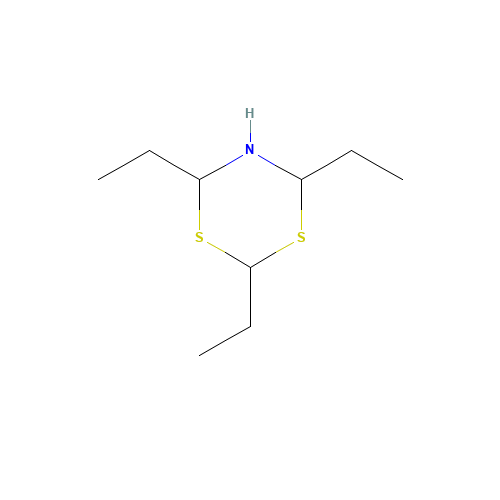 2,4,6-triethyl tetrahydro-1,3,5-dithiazine (CAS: 54717-17-8) - Related Chemical Product